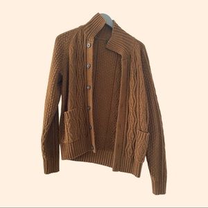 UNIQLO brown cardigan